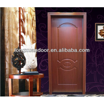 Simple Interior designer wooden doors mdf melamine wood door without painting